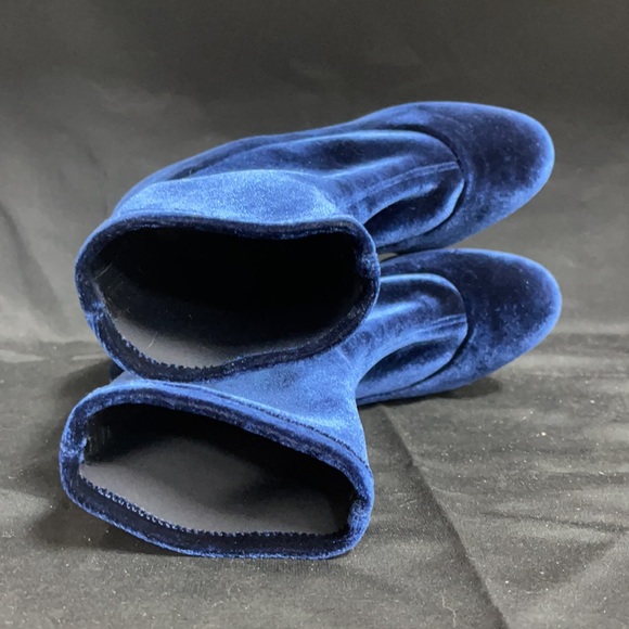 Miu Miu Blue Platform Ankle Boots Size 37.5 - Picture 7 of 7